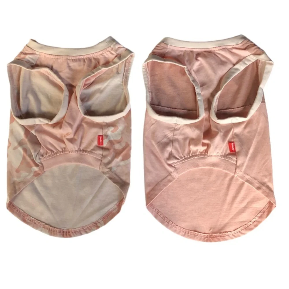 NWT Bundle 2 Reddy pink camo dog tank tee top L